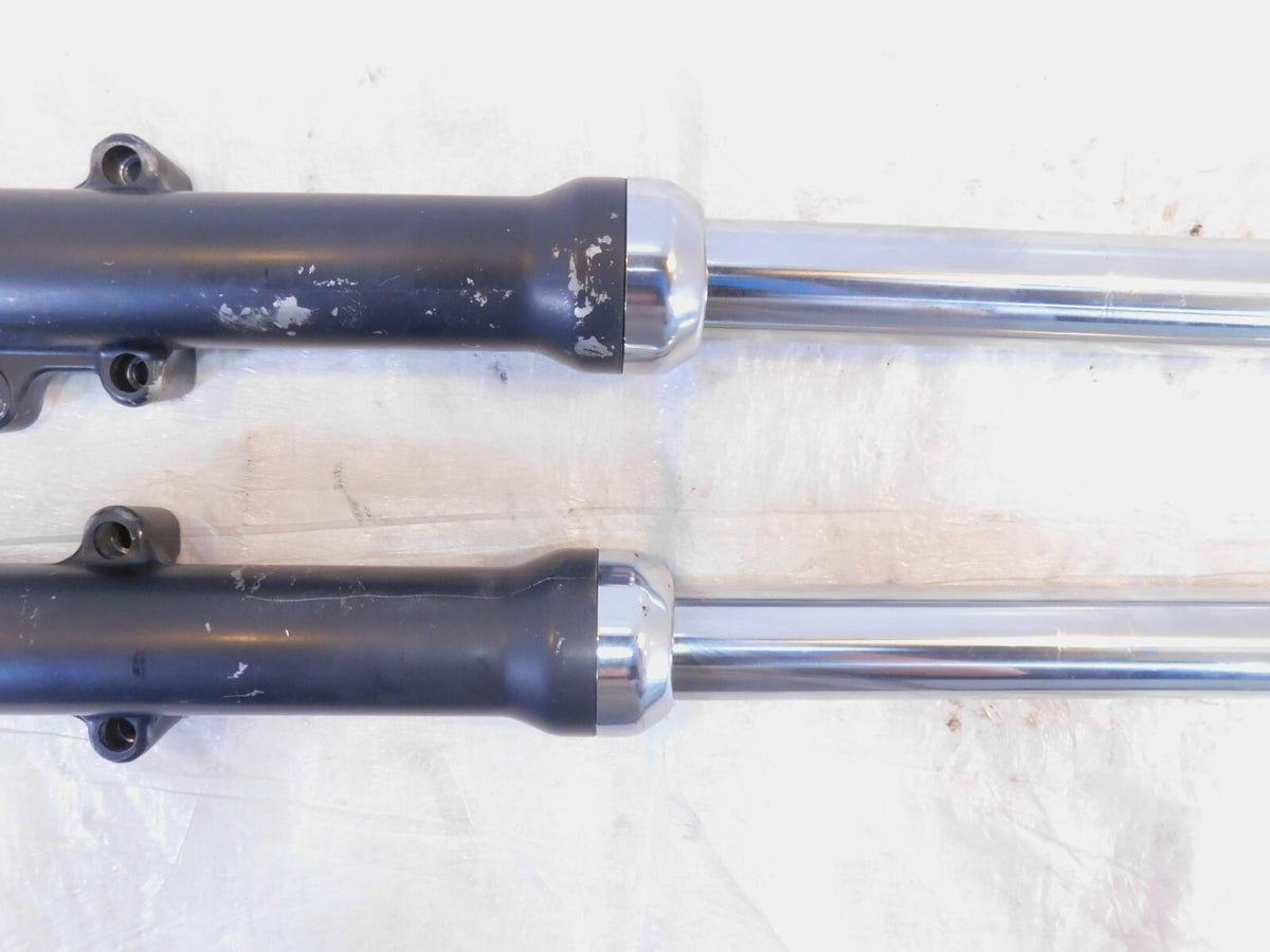 Harley Davidson Sportster 883 & 1200 Black Front Forks End Shocks Tube Set - C3 Cycle