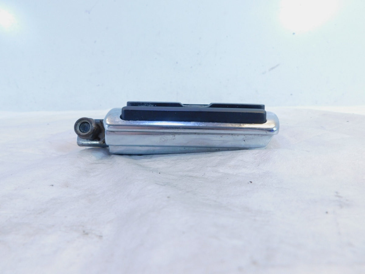 Harley Touring Dyna Sportster & Softail Chrome & Rubber Left Footpeg Footrest - C3 Cycle