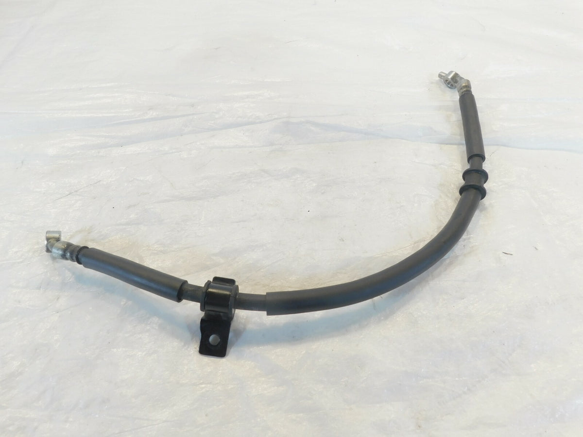 Kawasaki ER650 EX650 Ninja 650 Black Front Brake Left to Right Caliper Hose Line - C3 Cycle