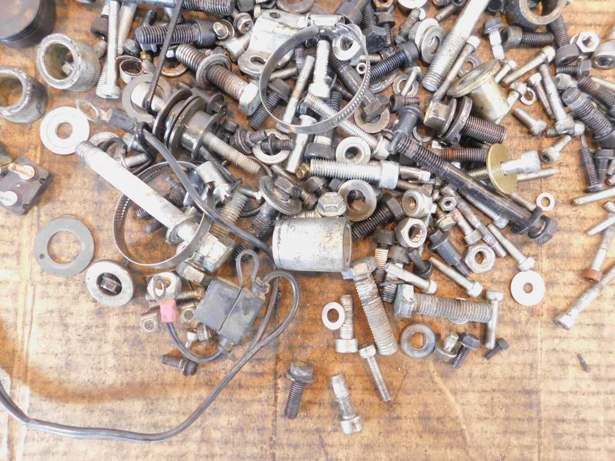 2013 13 Victory Boardwalk  Engine & Motor Nuts Bolts & Brackets Parts Box Lot - C3 Cycle