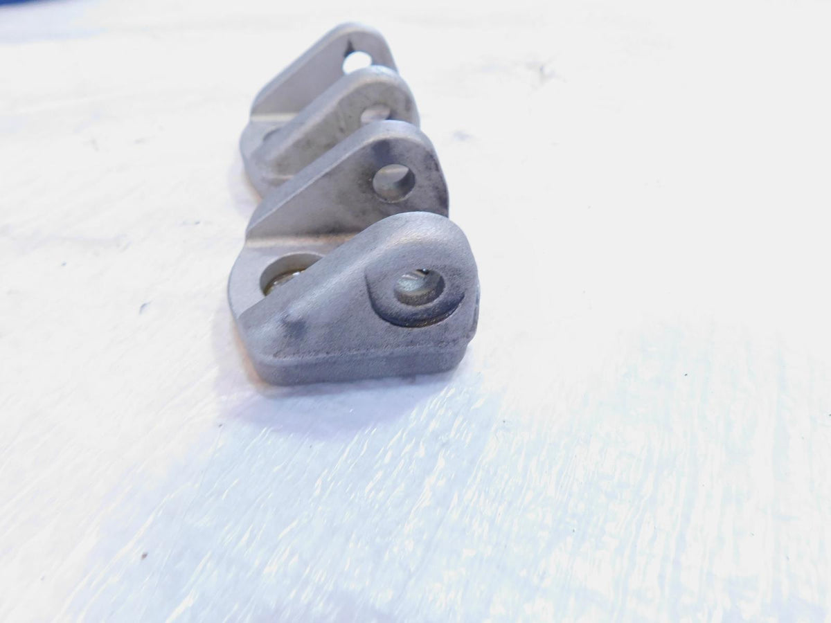 2013-2019 KTM 690 Duke Silver Left/Right Front Footrest Foot Pegs Bracket Mounts - C3 Cycle