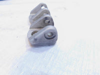 2013-2019 KTM 690 Duke Silver Left/Right Front Footrest Foot Pegs Bracket Mounts - C3 Cycle