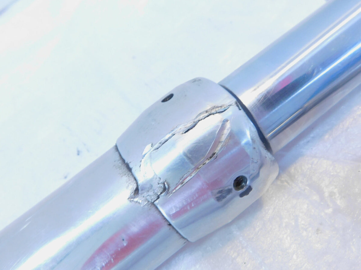 2001 Titan Phoenix ZRM ZSX Left & Right Inverted Front End Frok Leg Tubes - Bent - C3 Cycle