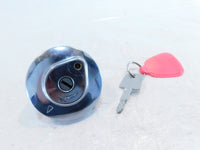Honda Shadow 600 750 1100 Rebel 250 VTX1300 Fuel Gas Petrol Tank Cap Lock w/ Key - C3 Cycle