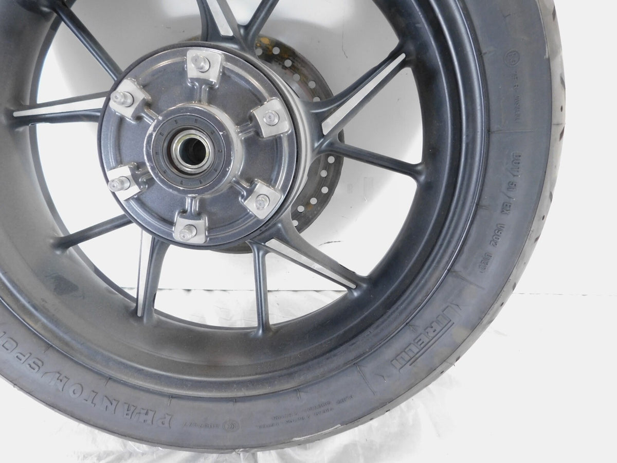 2016-2022 Triumph Street Twin Rear Wheel Rim & Tire w/ Rotor 17" x 4.2" - C3 Cycle