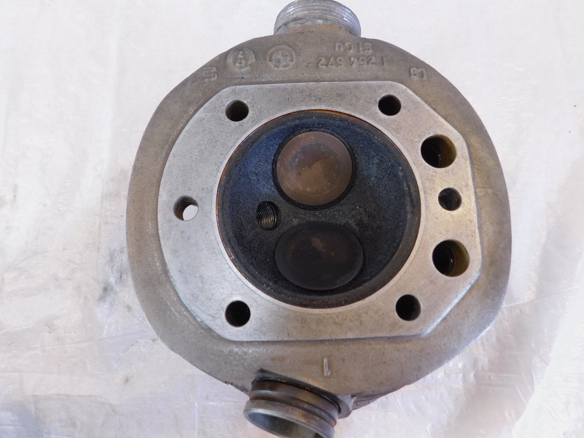 BMW Airhead R80 Silver Left/Right Engine Motor Cylinder Head w/ Valve Covers - C3 Cycle