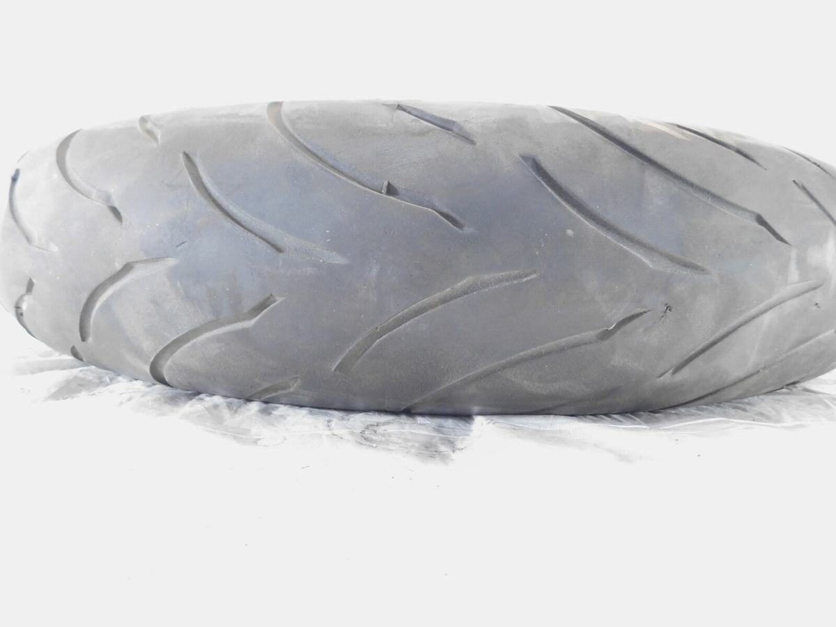 2006-2016 Triumph Daytona 675 Spoked Front Wheel Rim & Tire 3.5" x 17" - Cracked - C3 Cycle