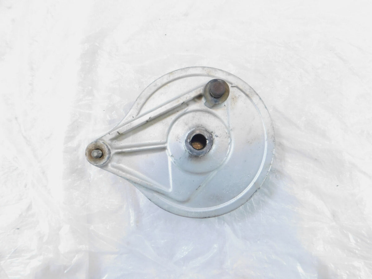 1985-1987 Honda CMX250 CMX250C Rebel 250 Rear Wheel Brake Shoe Hub & Mount Plate - C3 Cycle