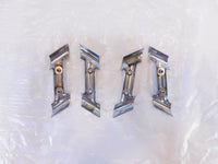 Harley Electra Glide Ultra Classic Left & Right Saddlebag Rail Mount Brackets - C3 Cycle