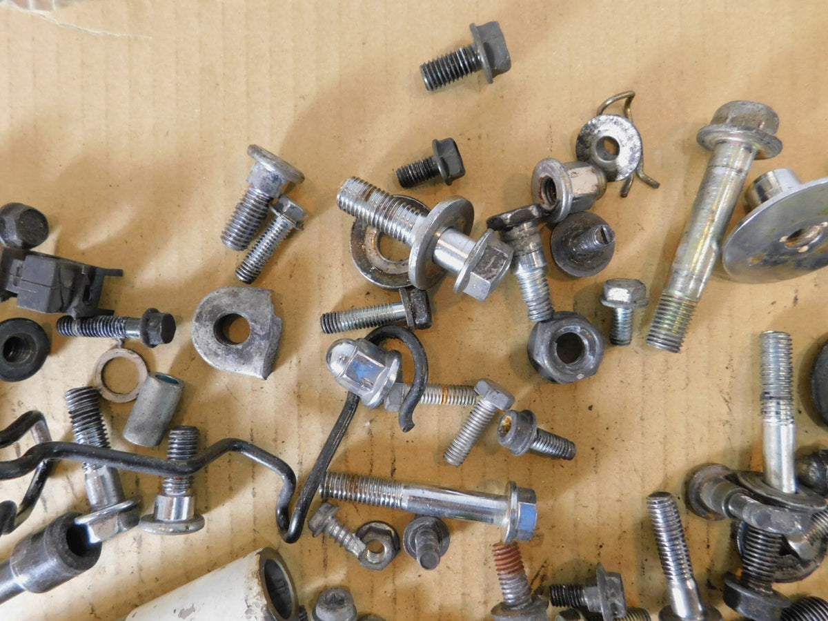 2001 Honda VLX 600 VT600CD Misc Hardware Nuts Bolts & Brackets Parts Box Lot - C3 Cycle