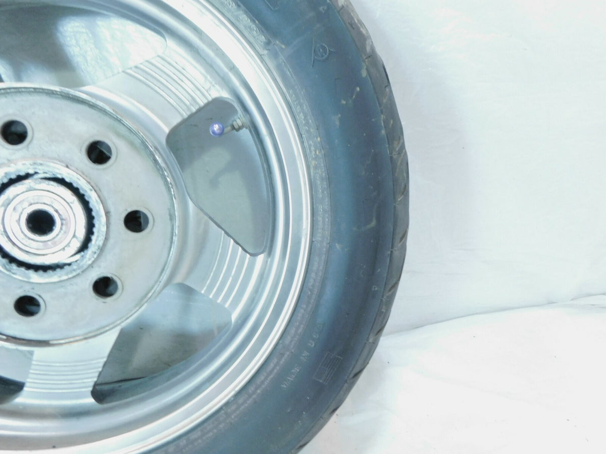 2004 04 Kawasaki Vulcan 1500 VN1500 Nomad Fi Rear Wheel Rim & Tire - 41073-0011 - C3 Cycle