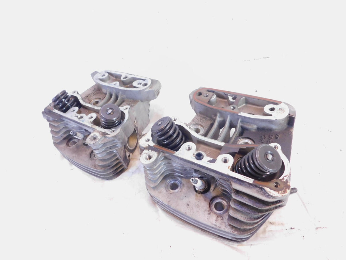 Harley Davidson Sportster 883 Hugger & Custom Silver Cylinder Heads w/ Valves