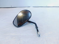 Harley Davidson FXR & Softail & Dyna & Sportster Left Black Rear View Mirror - C3 Cycle