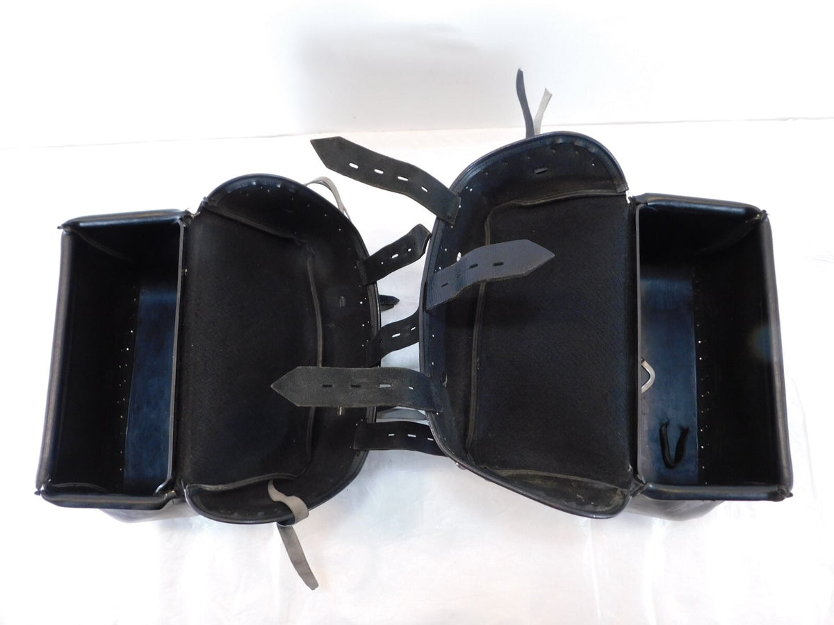 2001 01 Yamaha V-Star 650 Classic Saddlemen Rear Left/Right Luggage Saddlebags