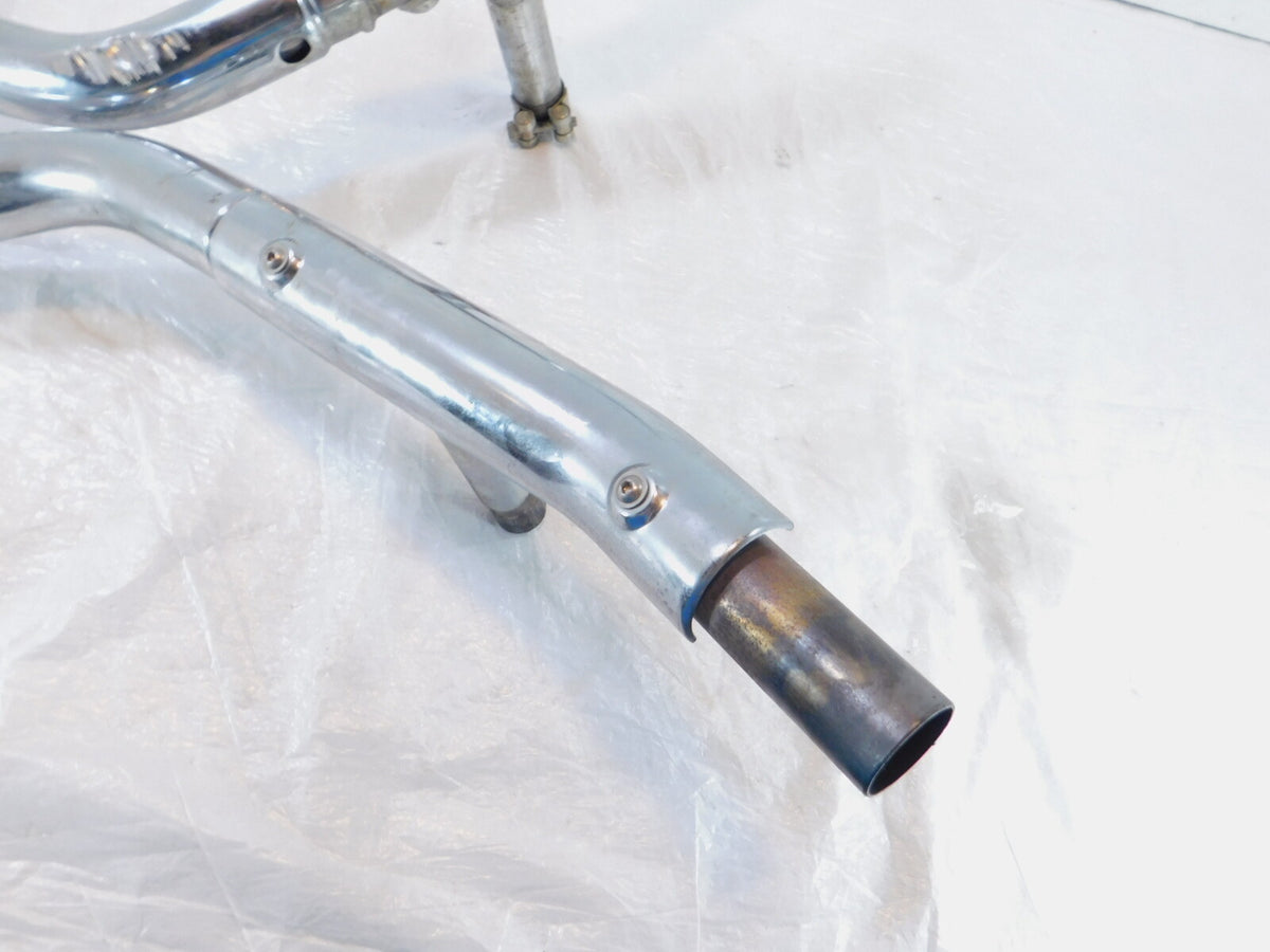 Moto Guzzi V7 III Anniversario Special 750 Exhaust System Mufflers Header Pipes - C3 Cycle