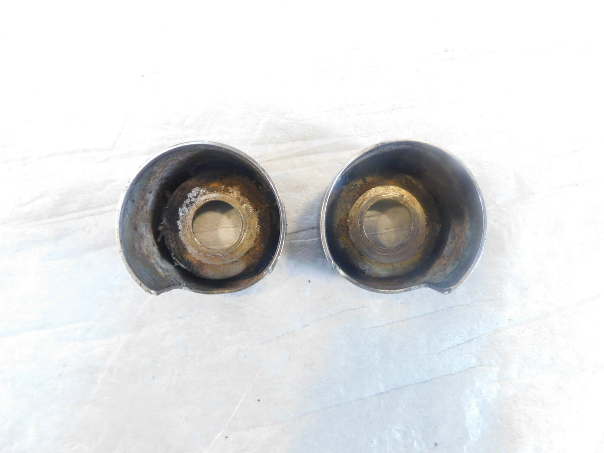 Harley Davidson Sportster 883 & 1200 Rear Shock Absorber Upper Mount Bolt Covers - C3 Cycle