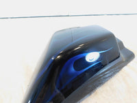 Harley Road Glide & Electra Glide Ultra Classic Right Blue Flames Side Cover - C3 Cycle
