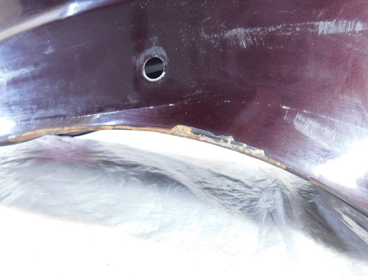2006-2015 Harley Davidson Softail Night Train Silver & Burgundy Rear Fender - C3 Cycle