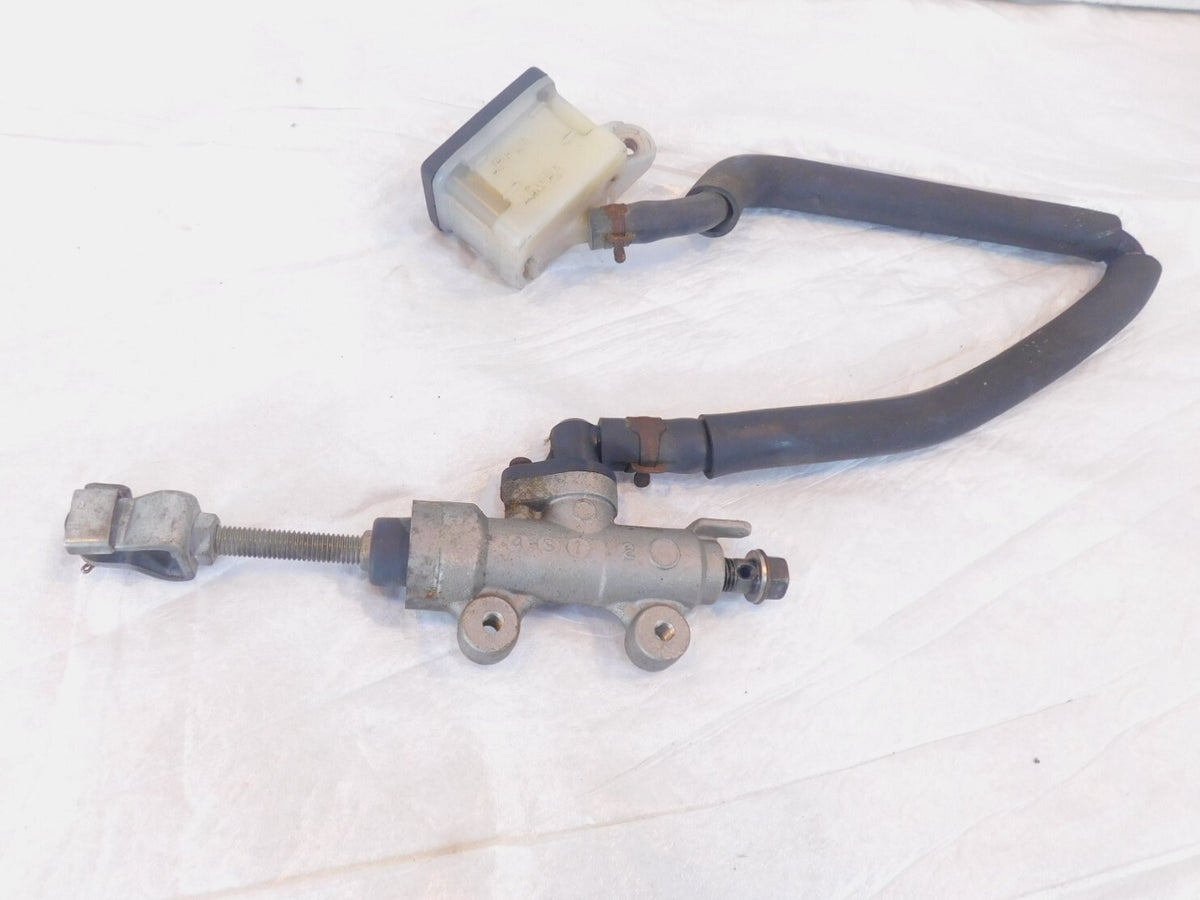 1995 95 Honda CB1000 CB 1000 Silver Rear Wheel Brake Master Cylinder w/ Push Rod - C3 Cycle