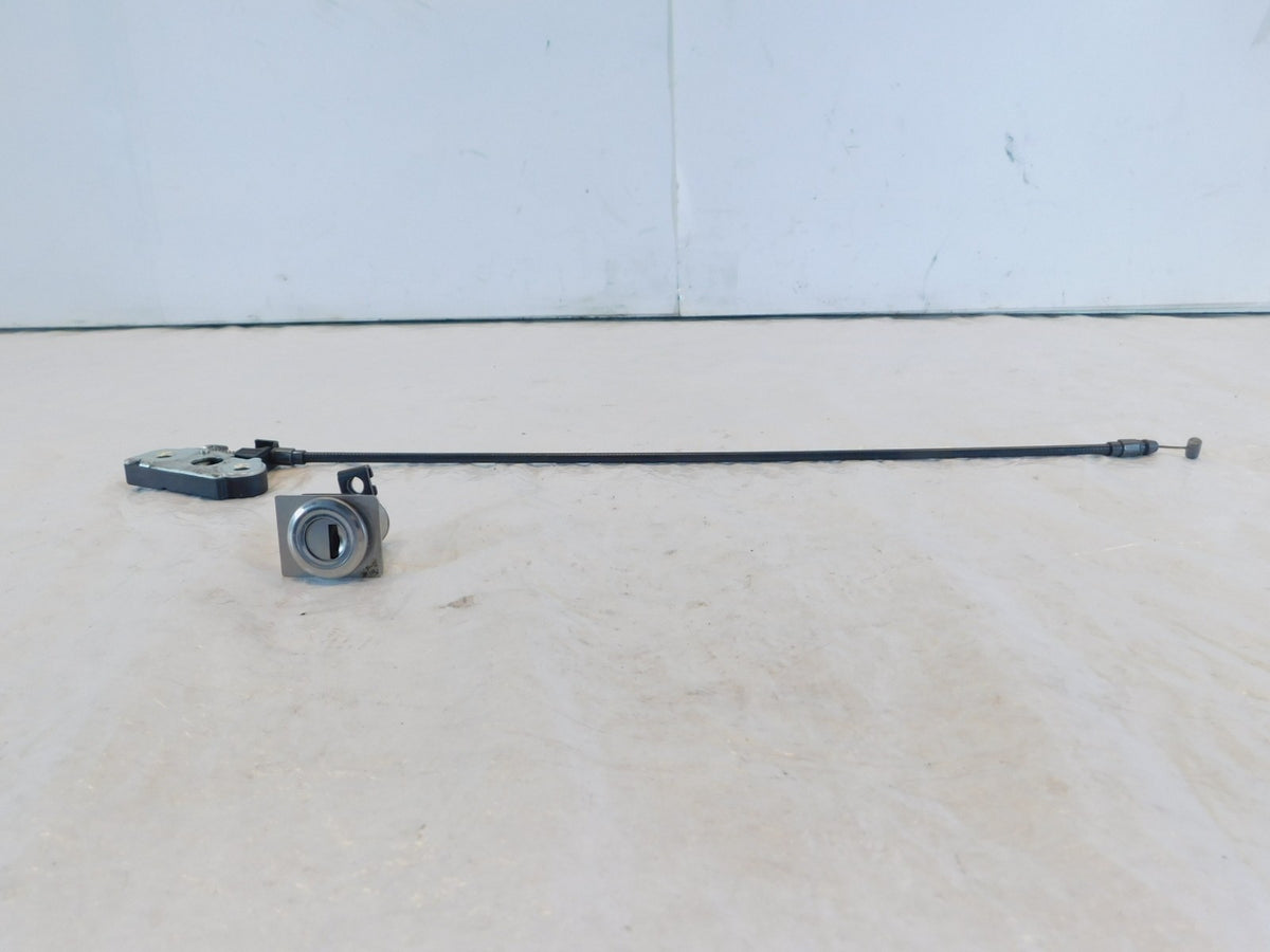 2013-2019 KTM 690 Duke Rear Seat Saddle Lock Release Latch & Cable Line - no key - C3 Cycle