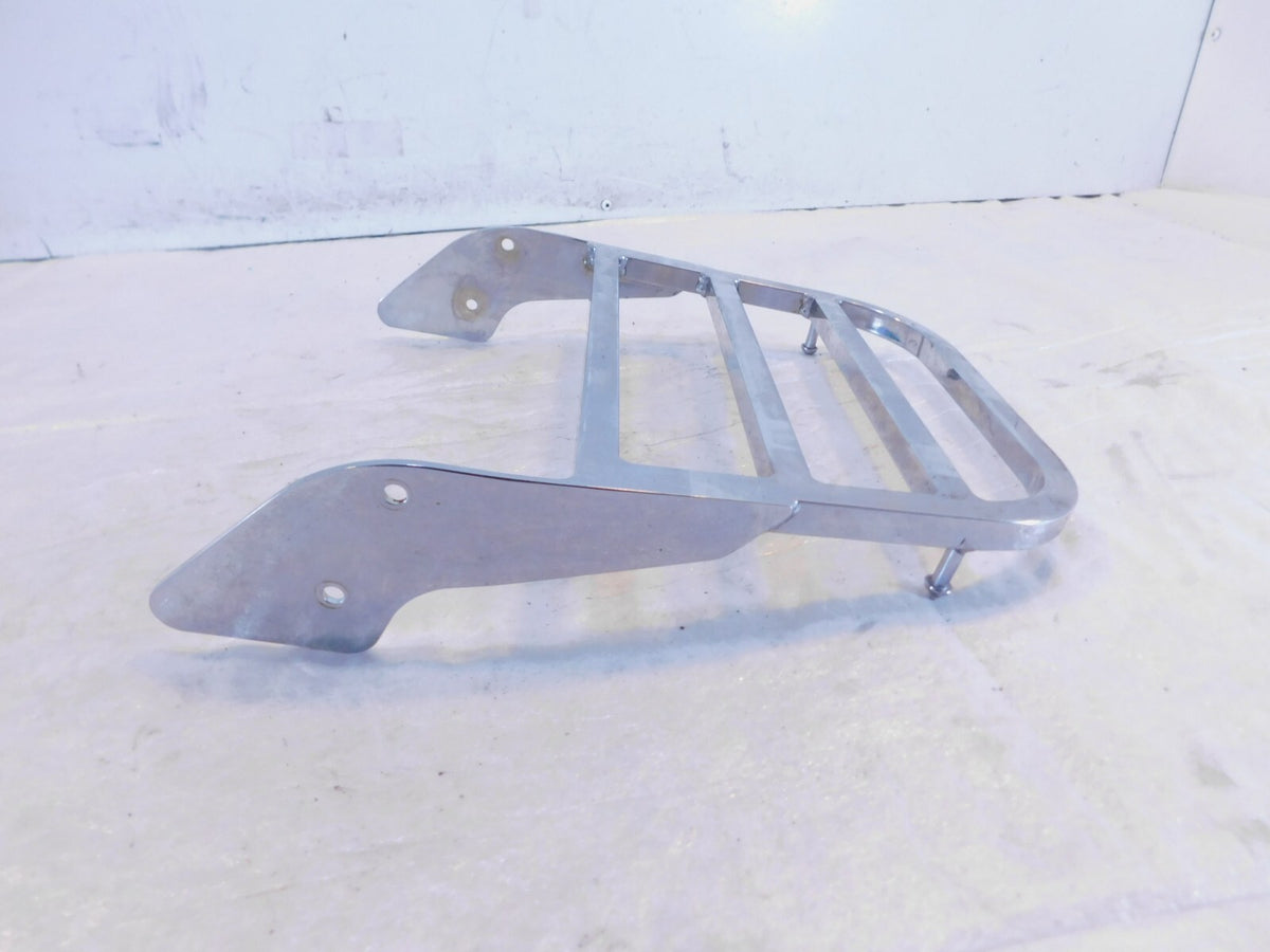 1999-2007 Honda Shadow VT600CD Deluxe Chrome Rear Wheel Fender Luggage Rack - C3 Cycle
