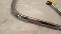 Harley Davidson Touring Road King Chrome Left Saddlebag Crash Guard - No Holes - C3 Cycle