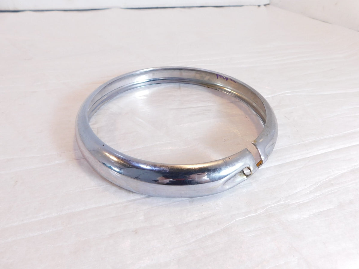 Harley Davidson Dyna FXR Softail & Sportster Chrome Front Headlight Trim Ring - C3 Cycle