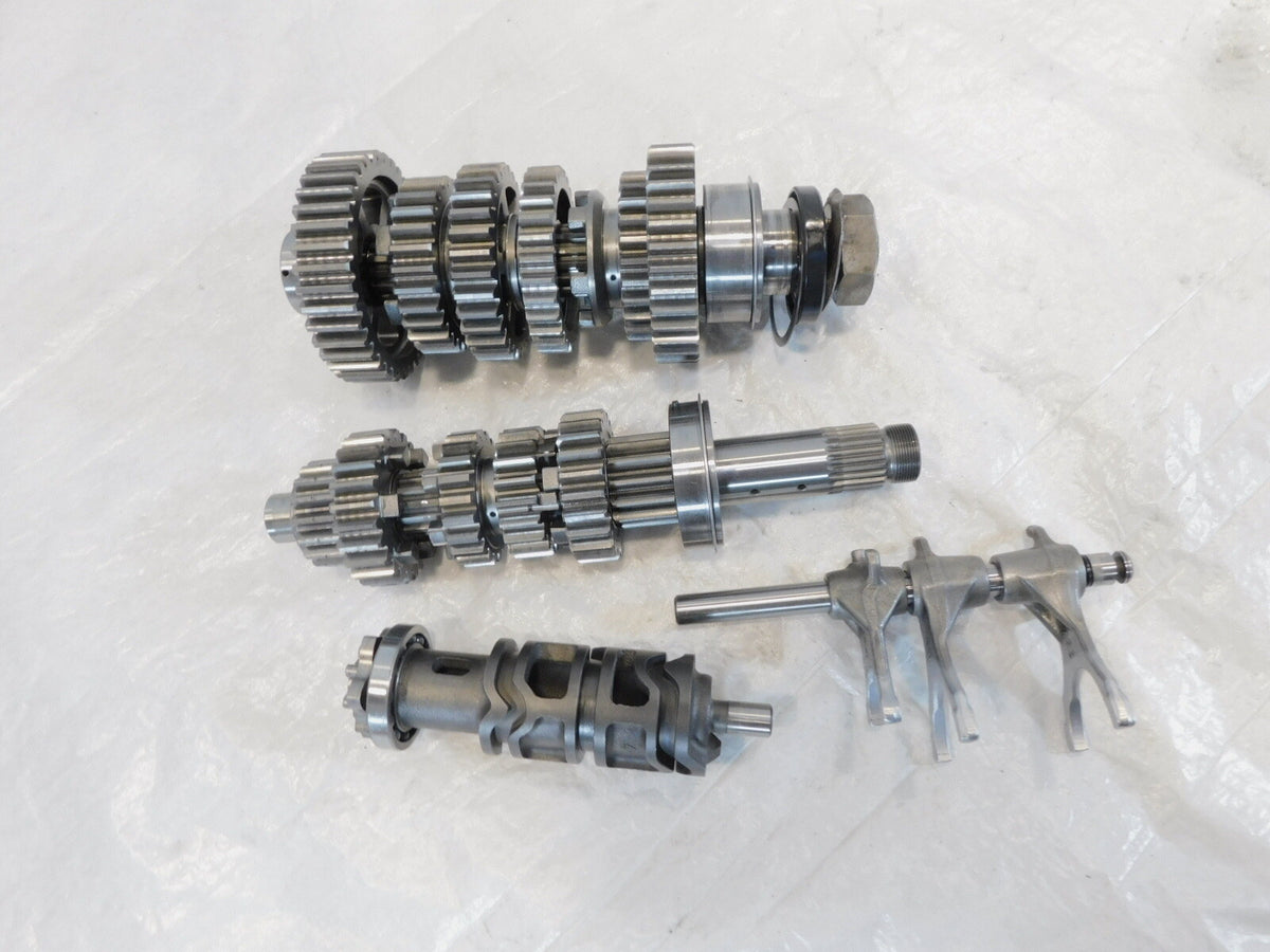 Triumph Daytona 600 TT600 Speed Four Transmission Gears & Shifter Drum w/ Forks - C3 Cycle