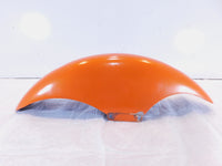 2002 American IronHorse Texas Chopper Orange Front Wheel Mudguard Cover Fender - C3 Cycle