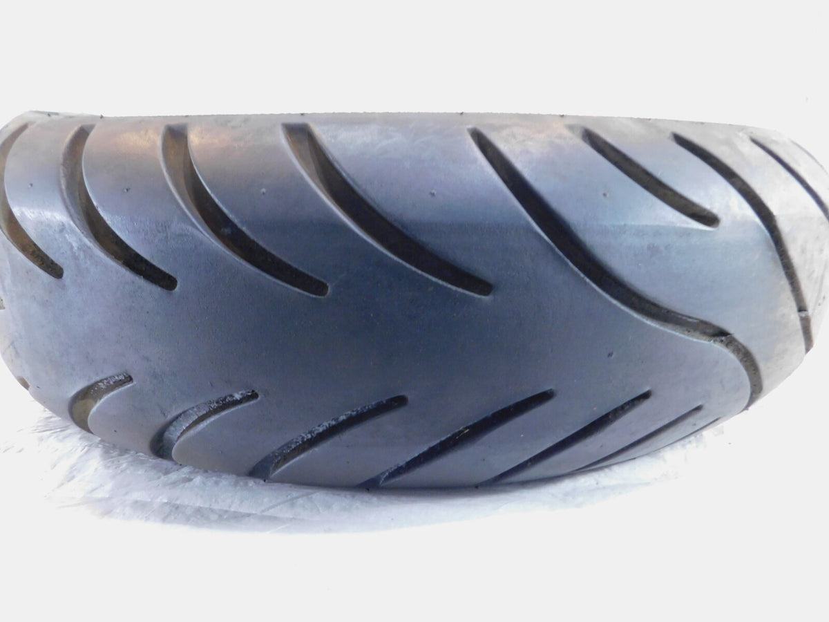 1996 1997 1998 Yamaha V-Max 1200 VMX12 OEM Black Cast Rear Wheel Rim Tire -Bent - C3 Cycle
