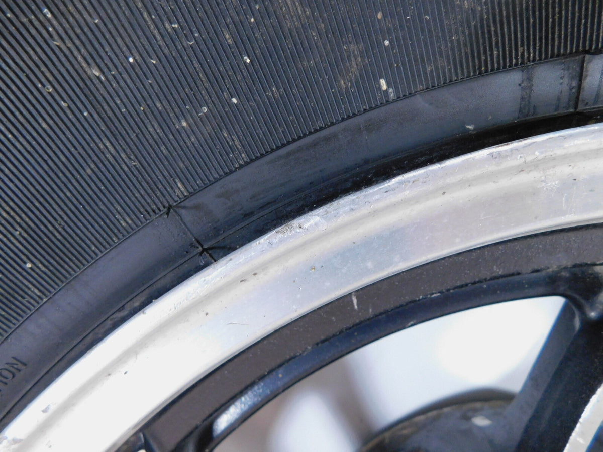 1982-1983 Yamaha XJ750 XJ750J Maxim 750 Black Cast Rear Mag Wheel Rim - C3 Cycle