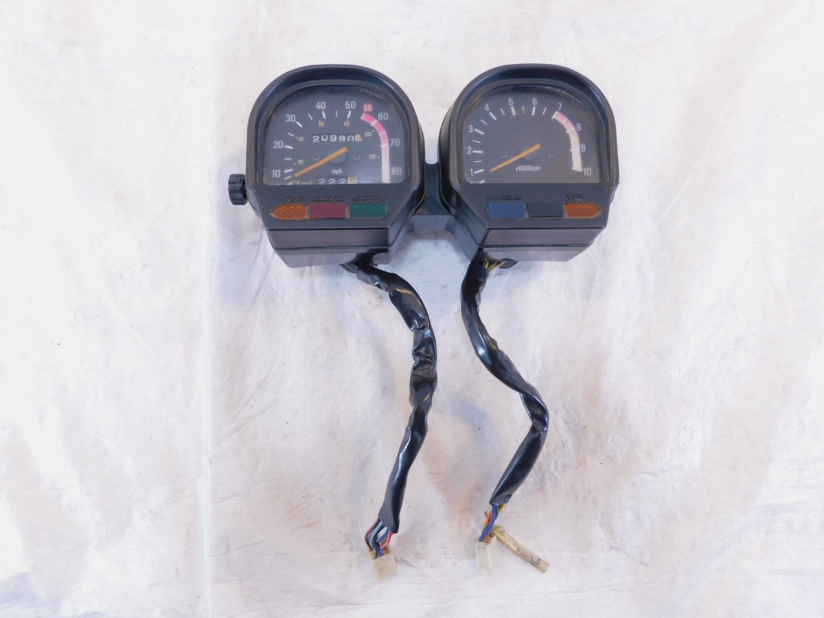 1981-1983 Yamaha Virago 750 XV750  Instrument Cluster Speedometer & Tachometer