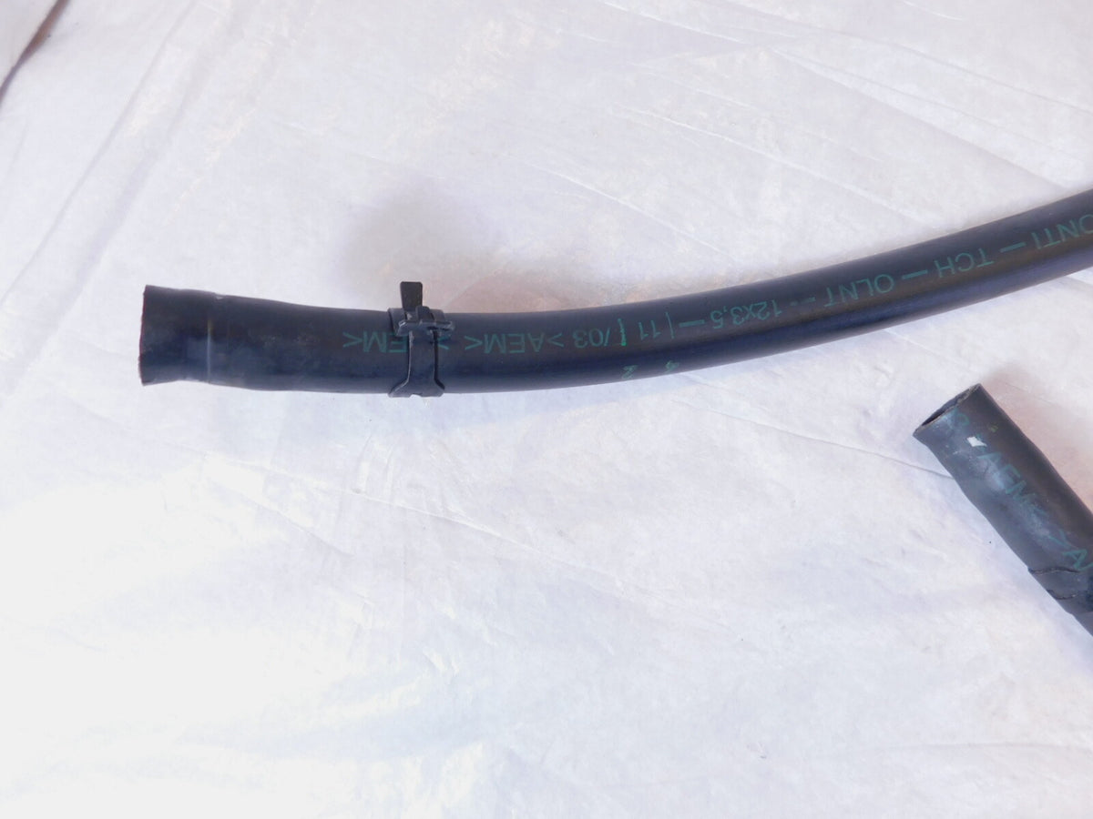 1993-2005 BMW R1100RS R1150RS Black Engine Motor Oil Inlet/Outlet Cooling Pipes - C3 Cycle