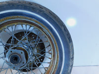 Harley Davidson EVO Touring Electra Glide Chrome Laced Front Wheel Rim & Tire - C3 Cycle