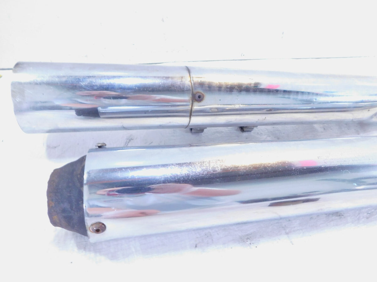 Harley Electra Glide & Road King Screamin Eagle Slip on Exhaust Pipe Mufflers - C3 Cycle
