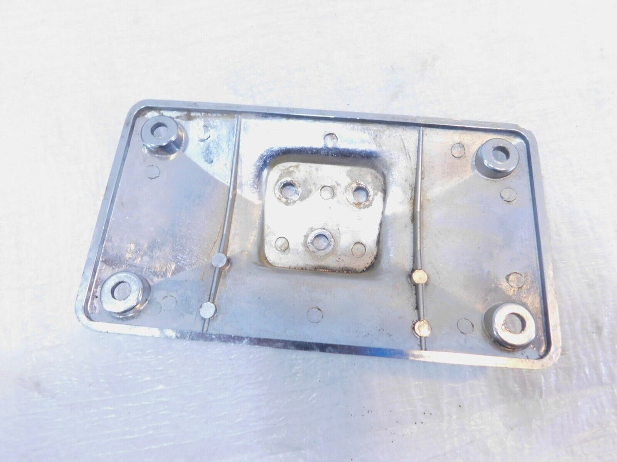 Harley Davidson Touring Dyna & Softail Chrome Rear License Plate Bracket - C3 Cycle