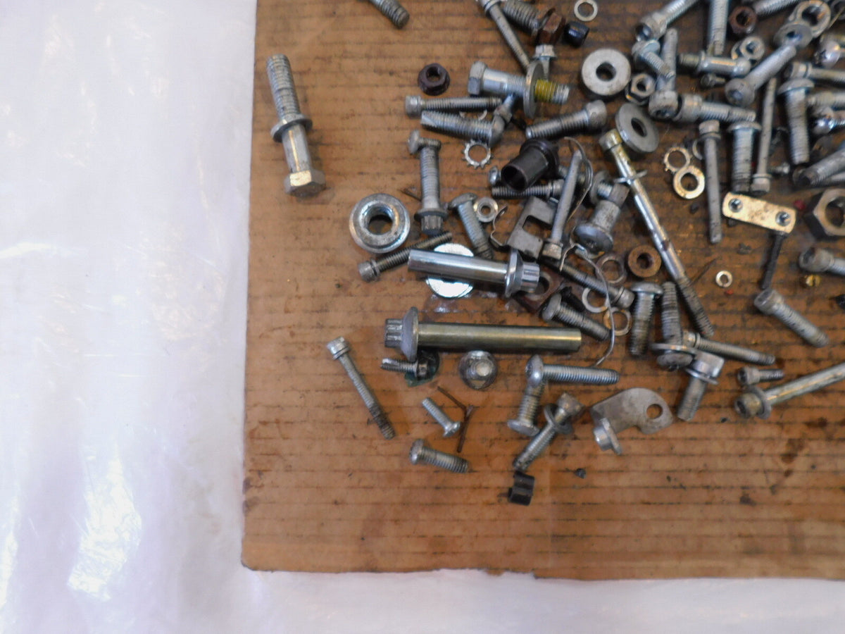 08 Harley Davidson Sportster 883 Custom Hardware Nut Bolt Brackets Parts Box Lot - C3 Cycle