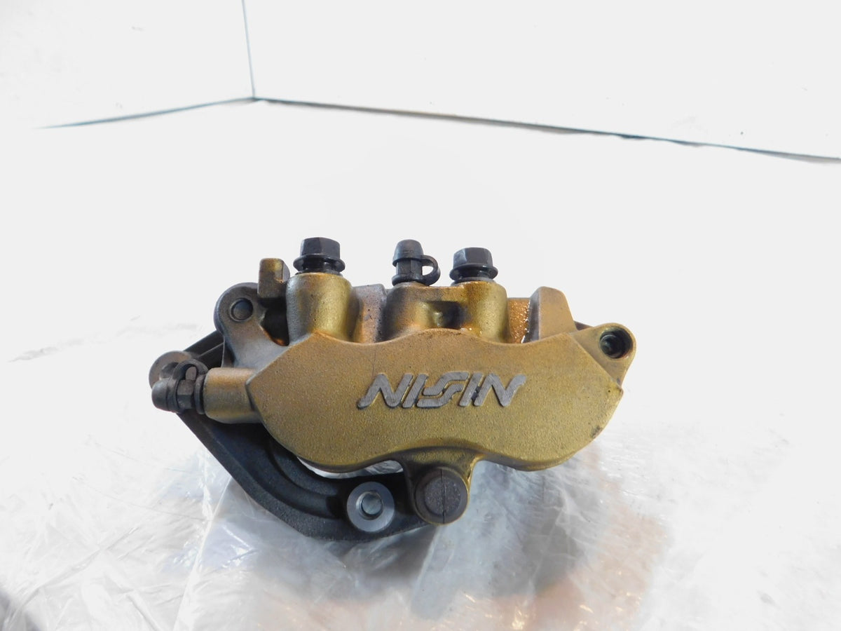 Honda NSS250 Reflex Sport 250 Gold Front Left Brake Disc Caliper & Mount Bracket - C3 Cycle
