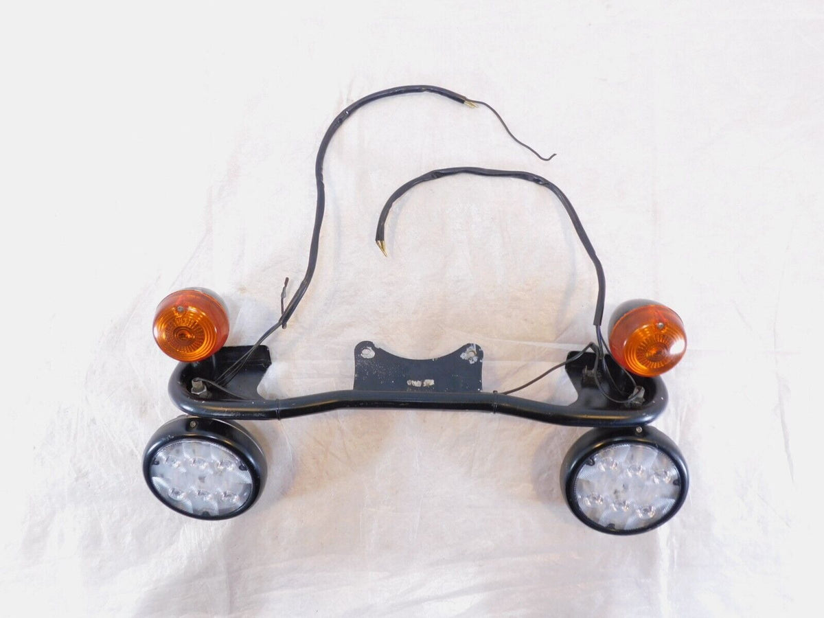 Kawasaki Vulcan 1500 Classic Front Auxiliary Fog Lights & Mount Bar & Indicators