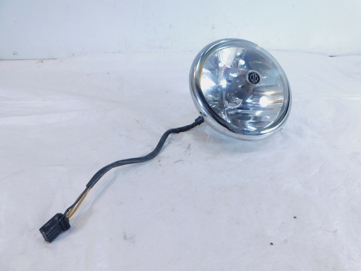 07-22 Harley Davidson Sportster 883 1200 Super Low Chrome Headlight Headlamp - C3 Cycle