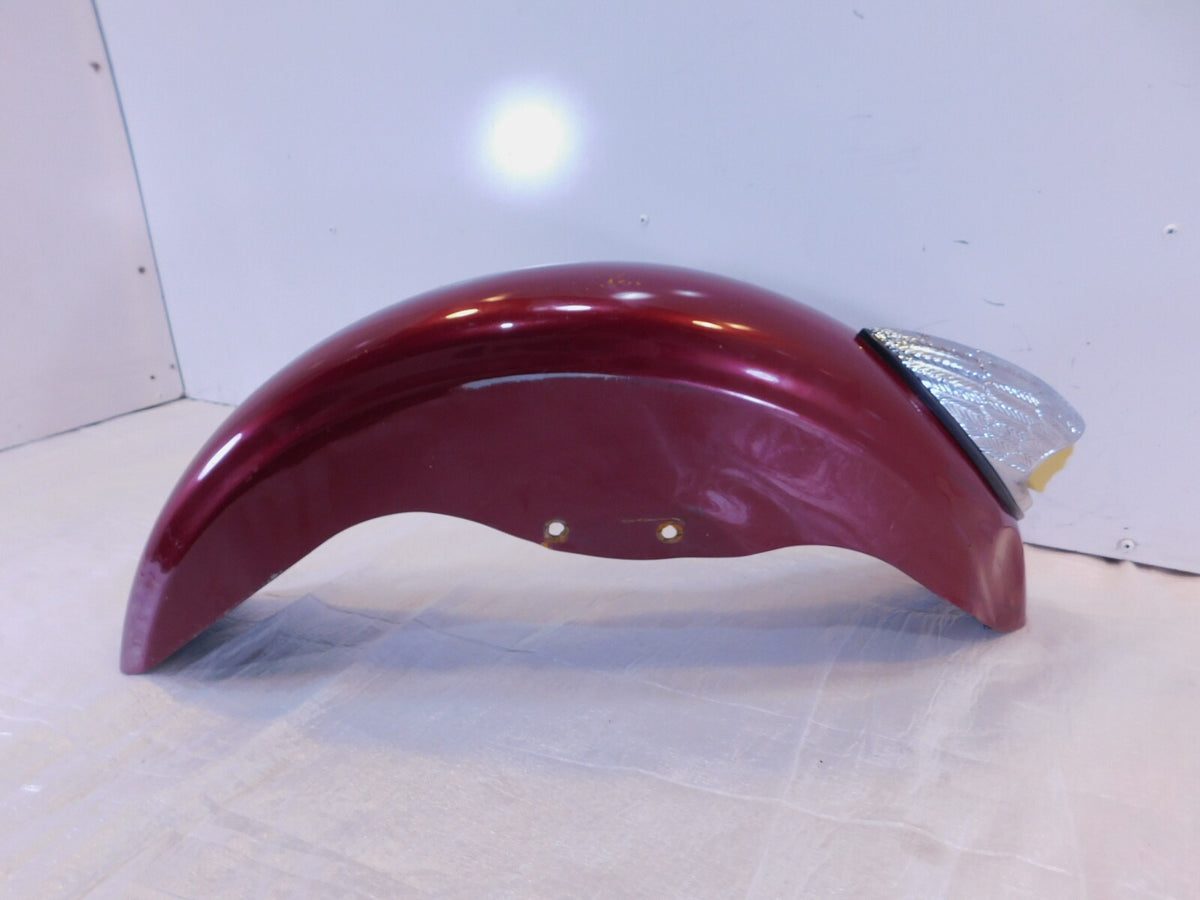 2000 2001 2002 2003 Indian Gilroy Scout Red Front Wheel Mudguard Cover Fender - C3 Cycle