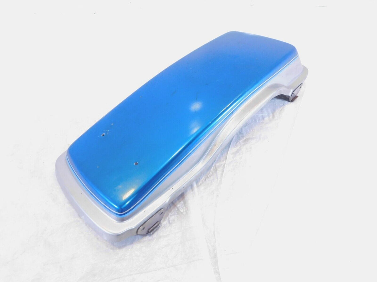 Harley Davidson Touring Road King & Electra Glide Blue Left Saddlebag Cover Lid - C3 Cycle