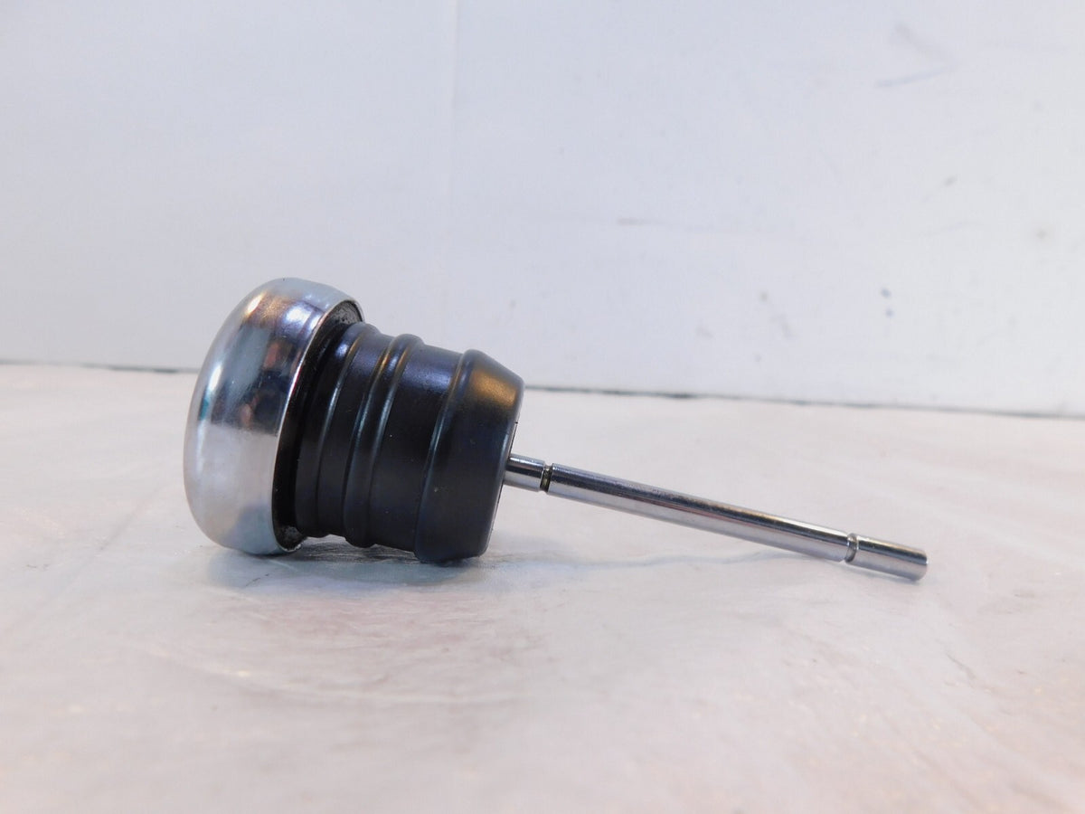 Harley Sportster 883 & 1200 Chrome Oil Tank Reservoir Filler Plug / Dipstick - C3 Cycle