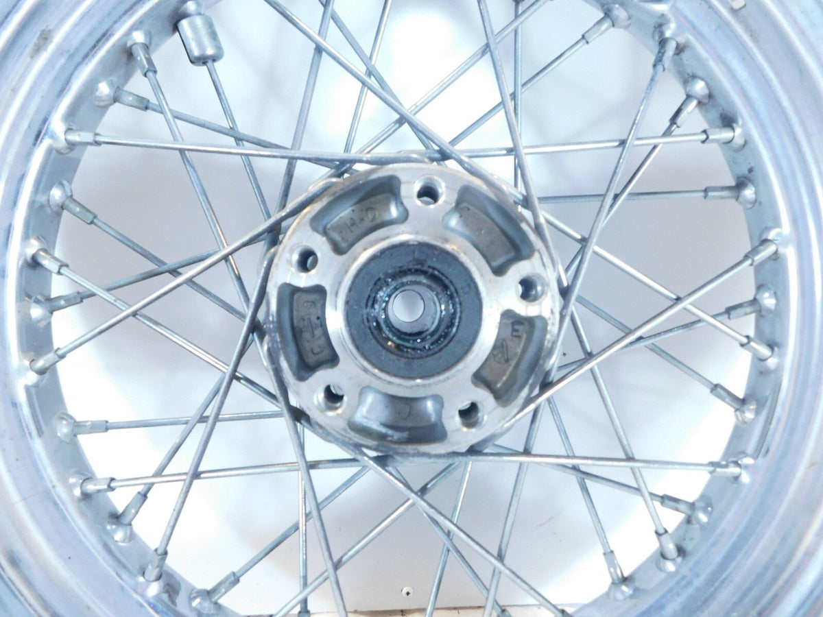 Harley Dyna Softail & Sportster 883 & 1200 Chrome Laced Rear Wheel Rim & Tire - C3 Cycle