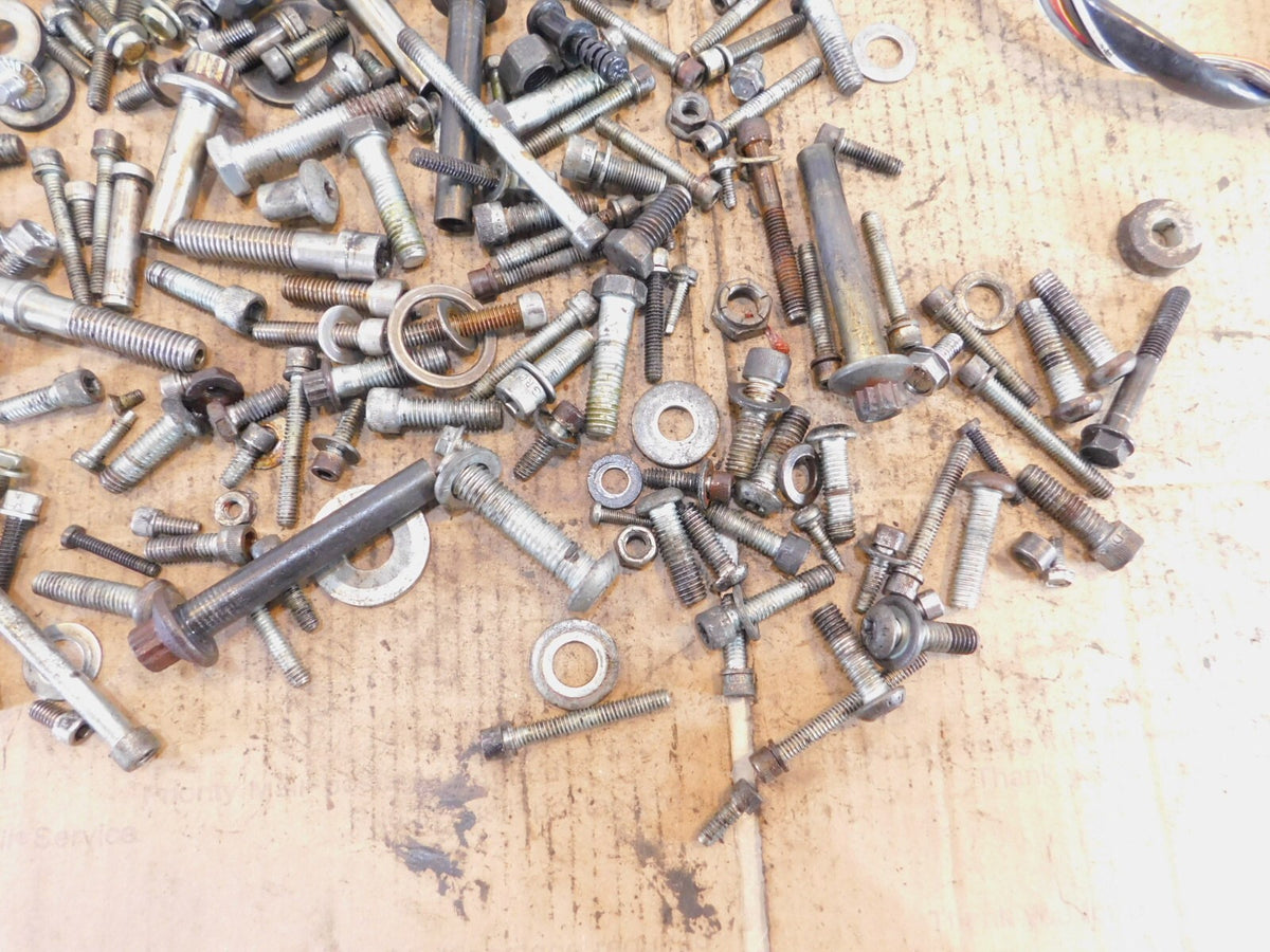 2007 07 Harley Davidson Sportster 1200 Low Nuts Bolts & Brackets Parts Box Lot