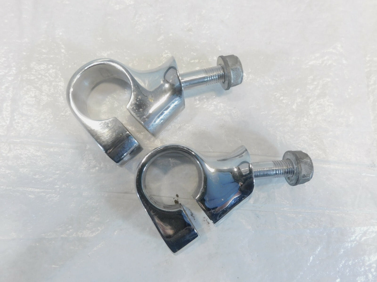 1987-1999 Kawasaki VN15SE Vulcan 88 1500A Handlebar Riser Clamp Mount Brackets - C3 Cycle