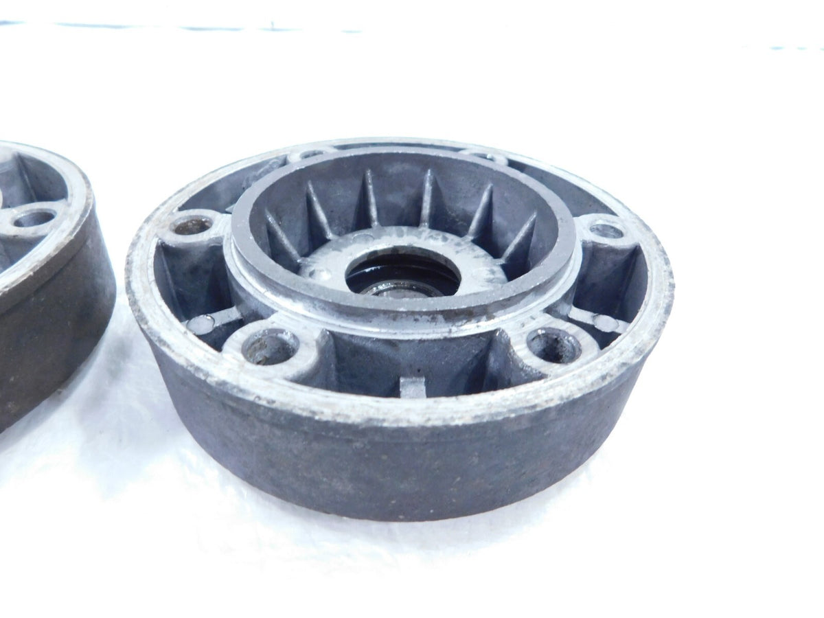 1976 76 Moto Guzzi Convert I V1000 Front/Rear Wheel Brake Rotor Hub Flanges - C3 Cycle