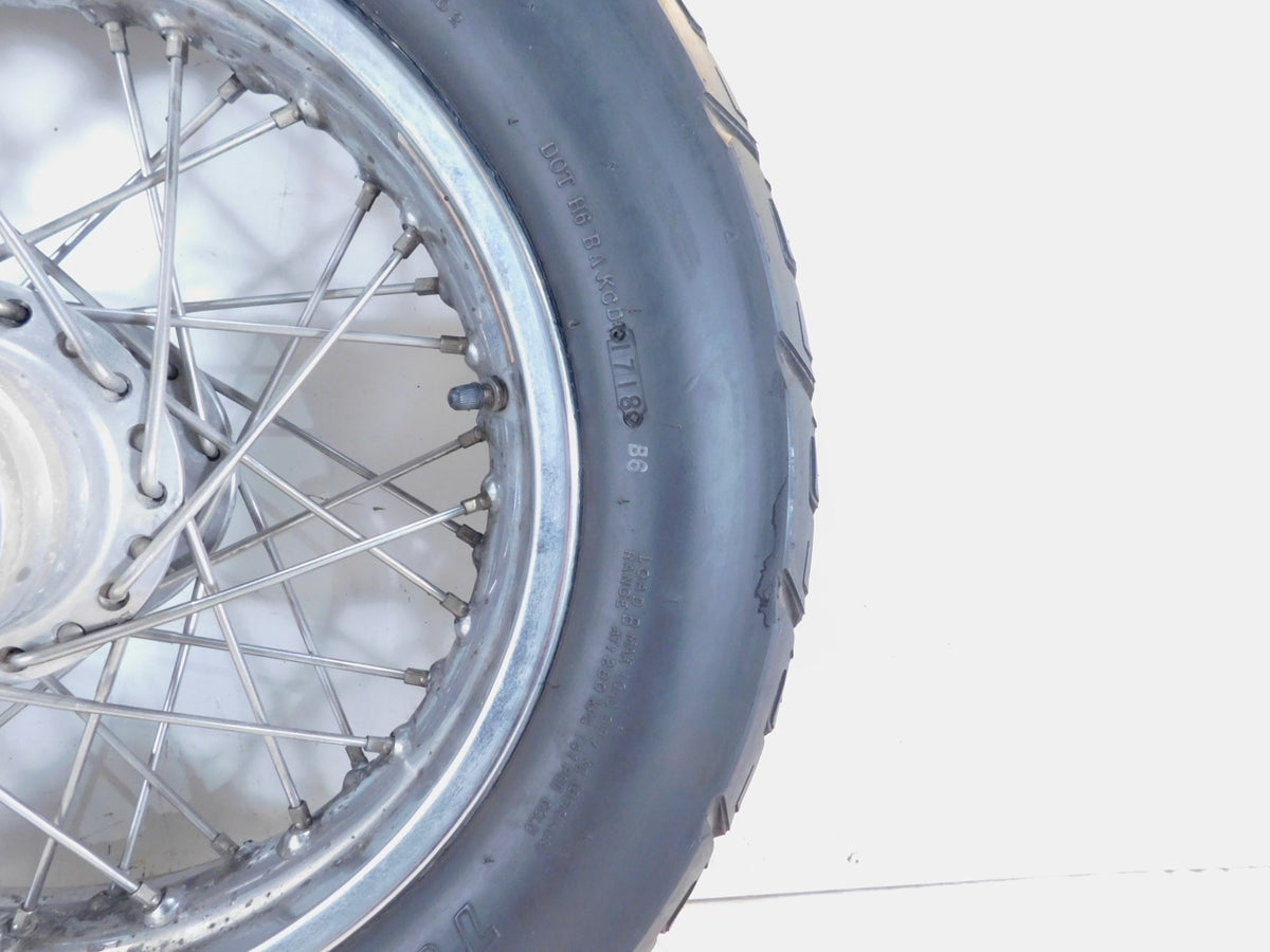 Victory V92 Deluxe Classic Touring Cruiser Aluminum Laced Rear Wheel Rim & Tire - C3 Cycle