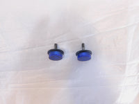Harley Davidson Sportster Dyna Softail & Touring Licence Plate Reflector Screws - C3 Cycle