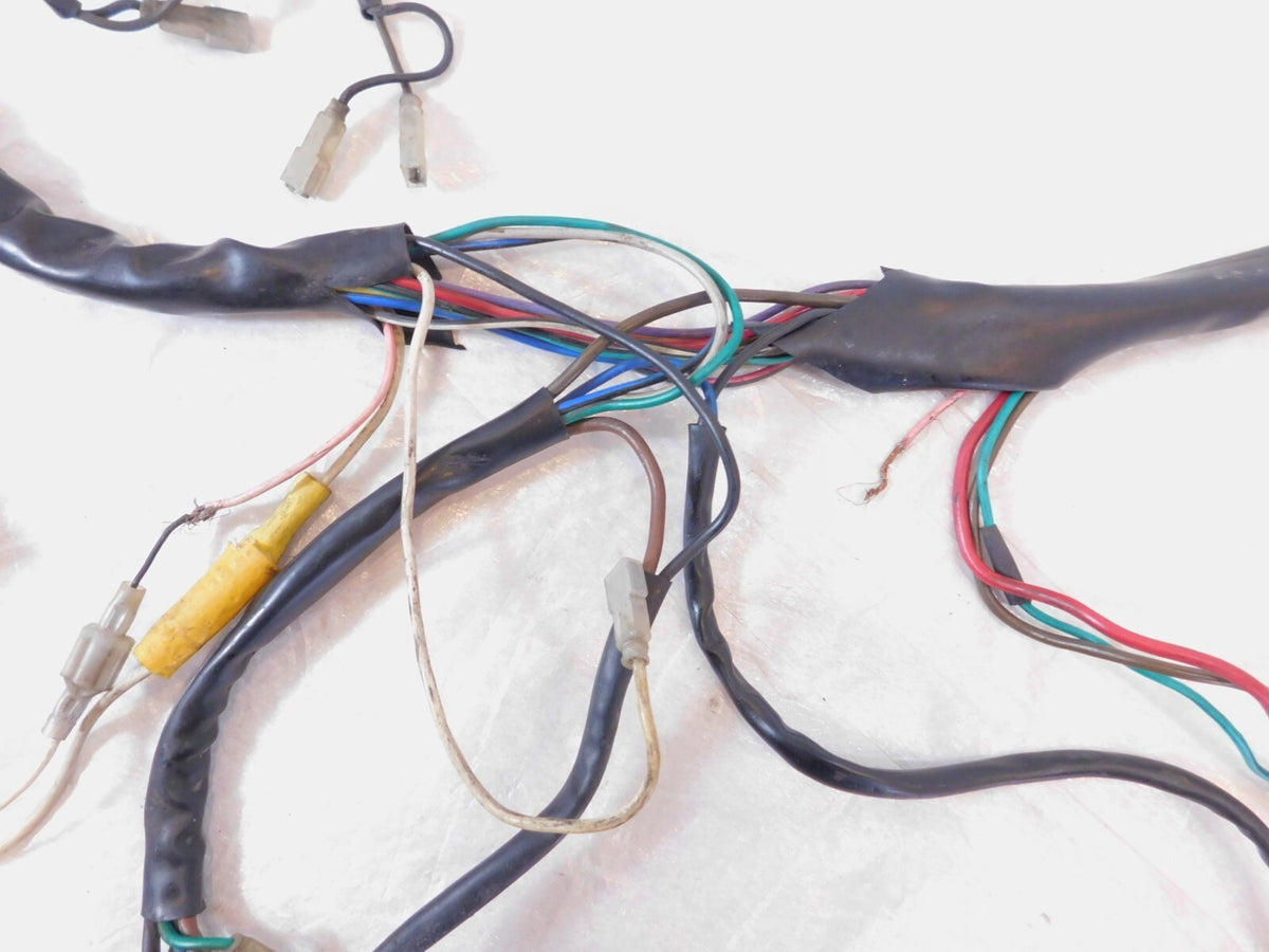 1976 76 Moto Guzzi Convert I V1000 Electrical Sub Wire Harness Wiring Plug Lot - C3 Cycle